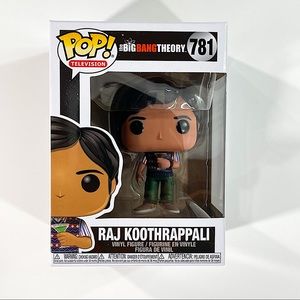 The Big Bang Theory Raj Koothrappali #781 Funko Pop! Television